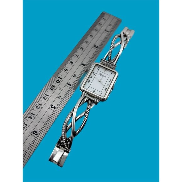 Brighton Neptunes Rings Swirl Watch Crystal Accent Two-Tone 7\